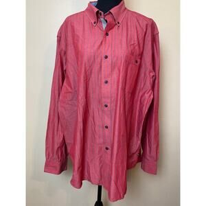 nautica mens long sleeve button down shirt xxl top big and tall